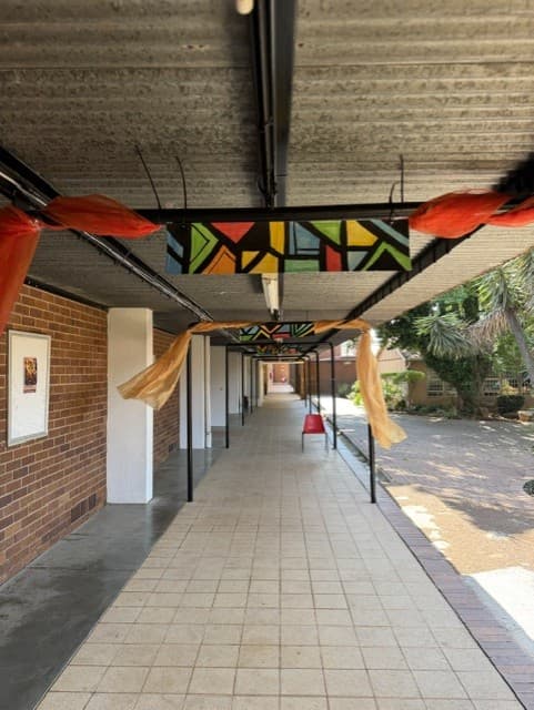 School Hall Corridor